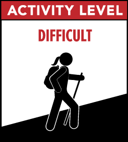 activity level difficult;