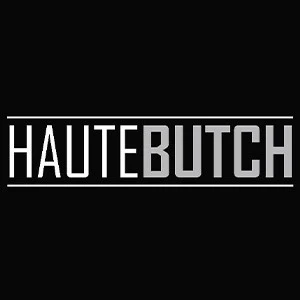 HauteButch Black and White Logo